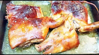 Cochinillo asado tradicional