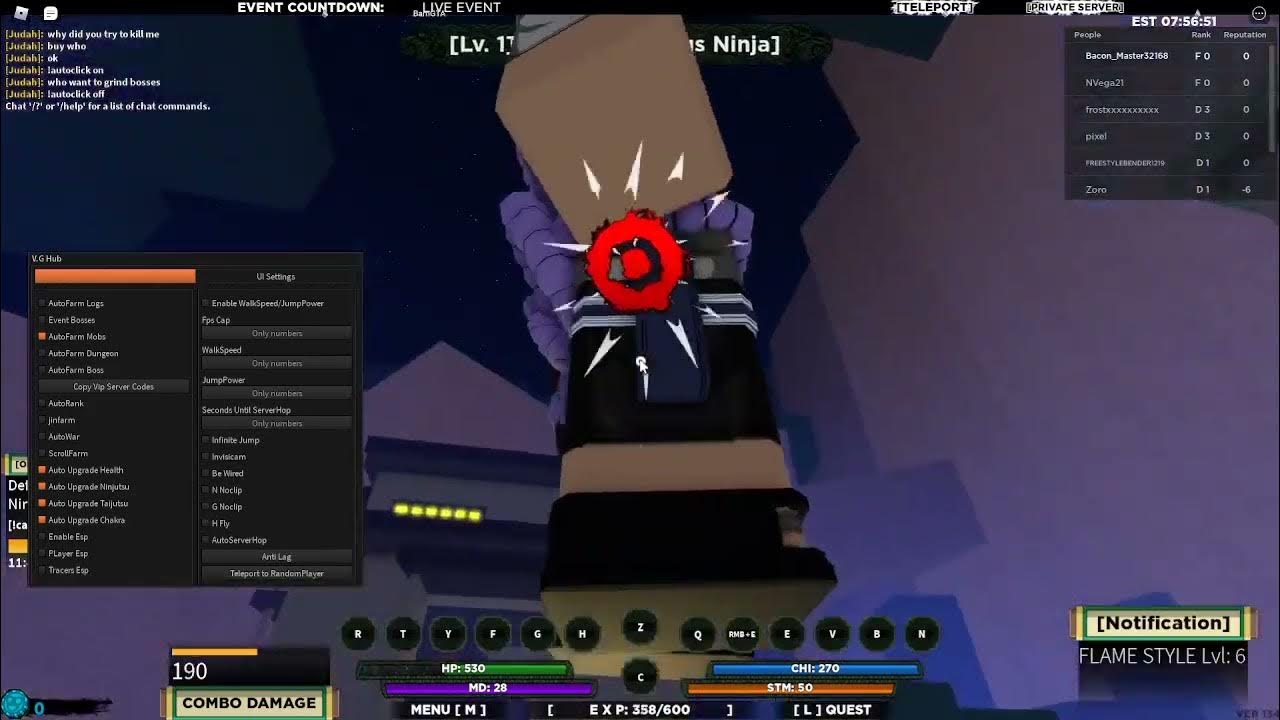 Shindo Life Script OP Pastebin YouTube