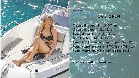 Quicksilver Activ 505 Open Med F100 Mercury-Efi 4-Takt