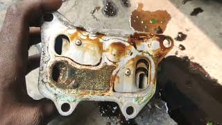 Audi A4 Oil Cooler Replace Oil Mix in coolant