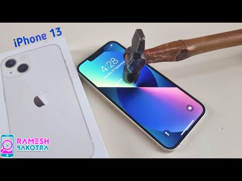 Apple iPhone 13 Screen Scratch Test