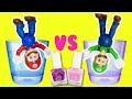 Super Mario Bros Movie DIY Color Changing Nail Polish Crafts for Kids with Mario and Luigi!