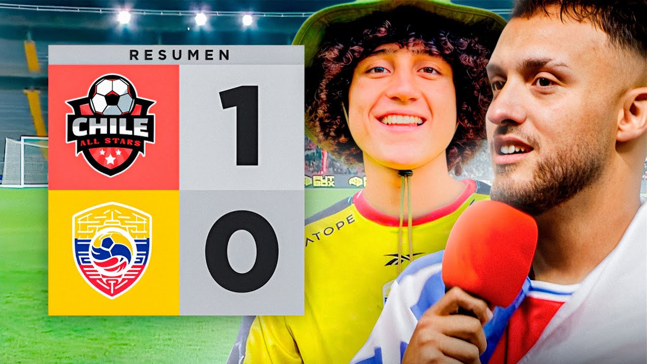 CHILE ALL STARS 1 -  0 CREADORES DE COLOMBIA | AMISTOSO INTERNACIONAL 🏆