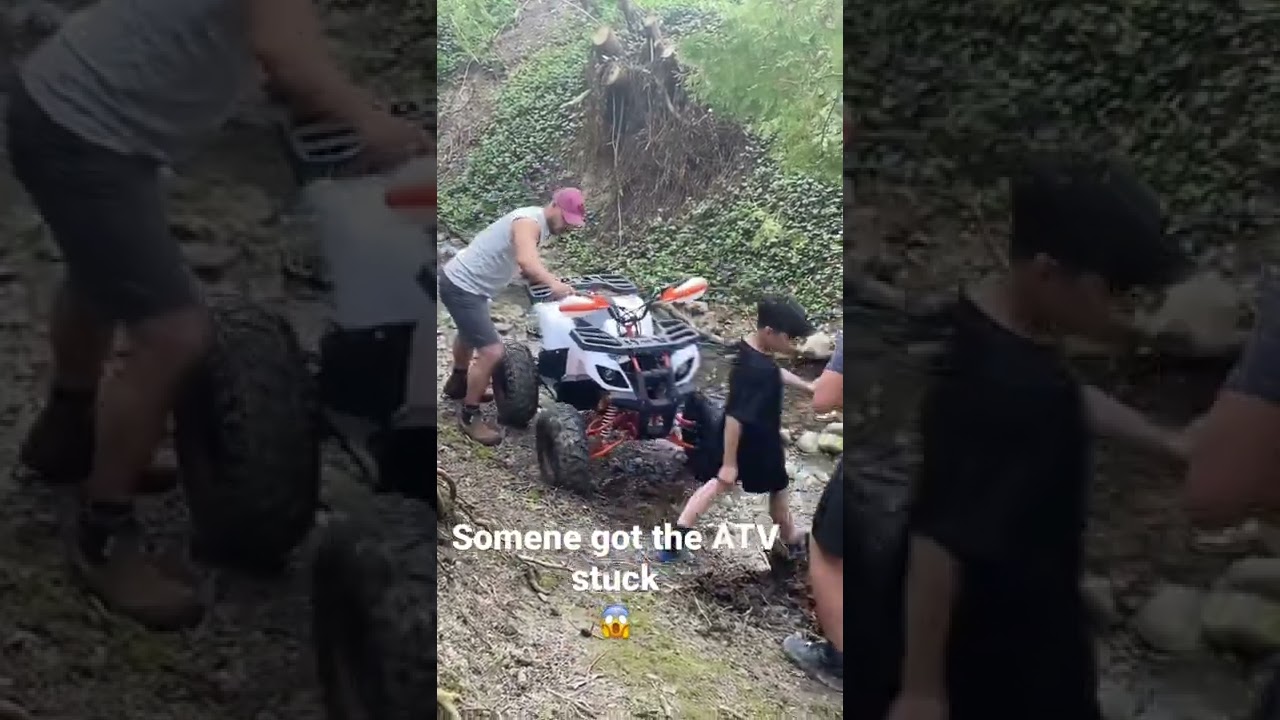 ATV got stuck