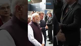PM Modi visits an exhibition at the Bharat Innovates 2026 event in Nice | #shorts #modi #india