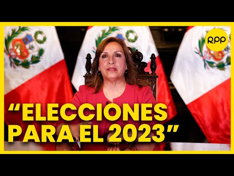 Boluarte: presidenta del Perú propone reformas constitucionales si Congreso no aprueba el adelanto