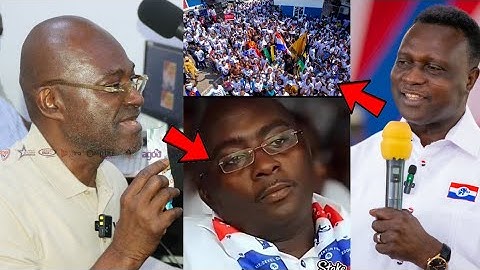 "YOU ARE A THIEF"!!  NPP PRESIDENTIAL ASPIRANT CALLS KENNEDY AGYAPONG OUT.. ADUTWUM CLASHES WITH 