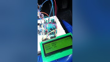 Arduino OBD2 interface reading data from car
