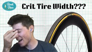Dylan Johnson Talks Tire Width for Crit Racing