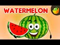 Watermelon Song Fruit Song Green Red 