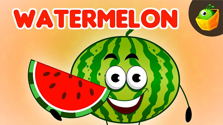 Watermelon Song | Fruit Song | Green Red