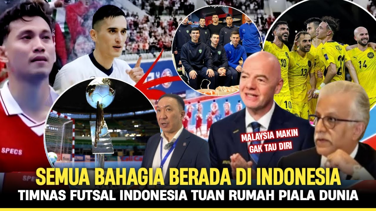 SEMUA NYAMAN DI INDONESIA! Futsal Uzbekistan Lakukan Hal Tak Terduga, Malaysia Kok Ngelunjak?