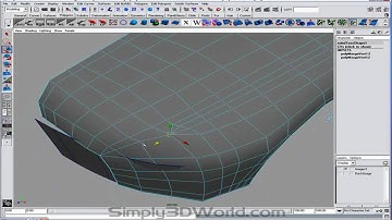 Maya Automotive Tutorial 8
