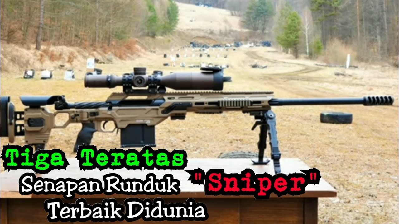 Tiga Teratas Senapan Runduk Sniper Terbaik Didunia - YouTube