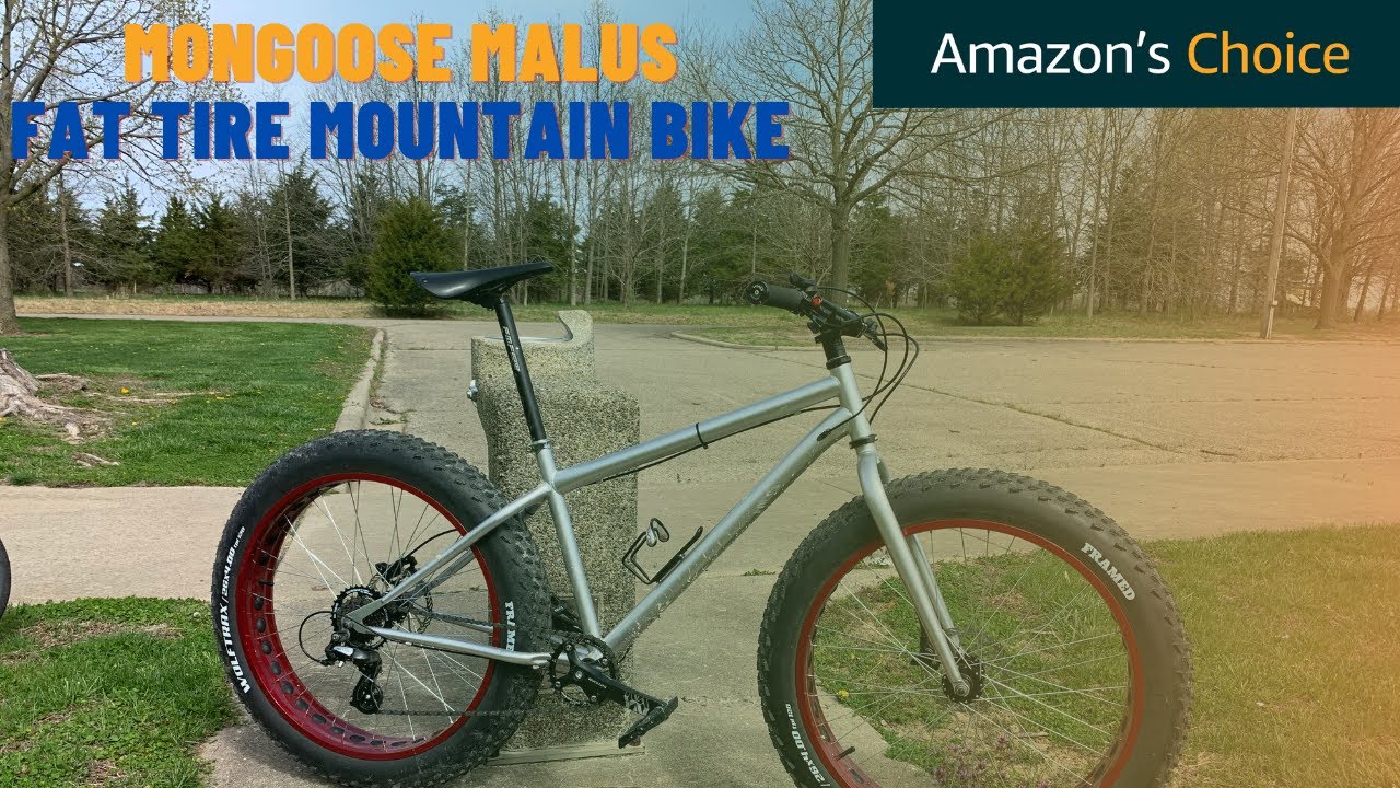 mongoose malus fat tire bike