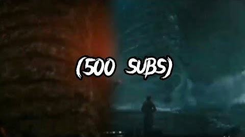 Monsterverse Transitions - Mask Off Edit (Special 500 Subs)