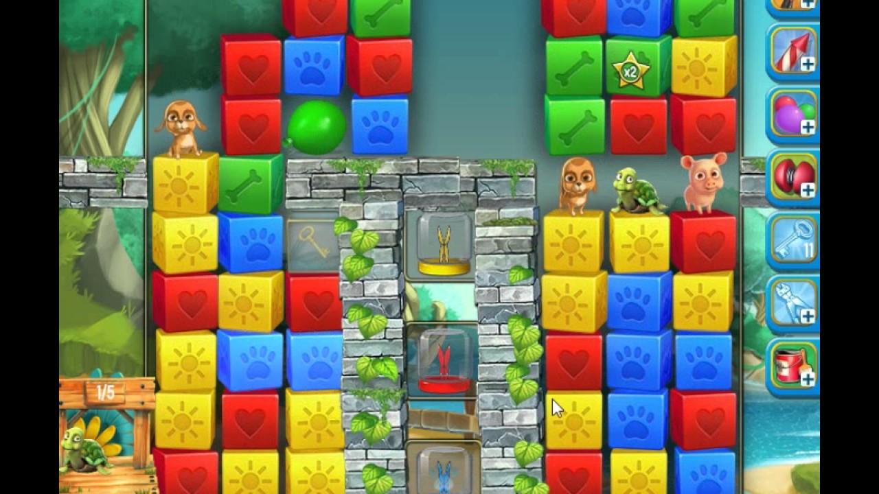 Pet Rescue Saga, Pet Island, 22nd March 2017, level 2 😈 ►TOBIAS DEAMON◄