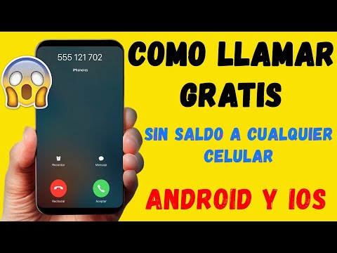 Video: Cómo Llamar Gratis A Un Teléfono Móvil