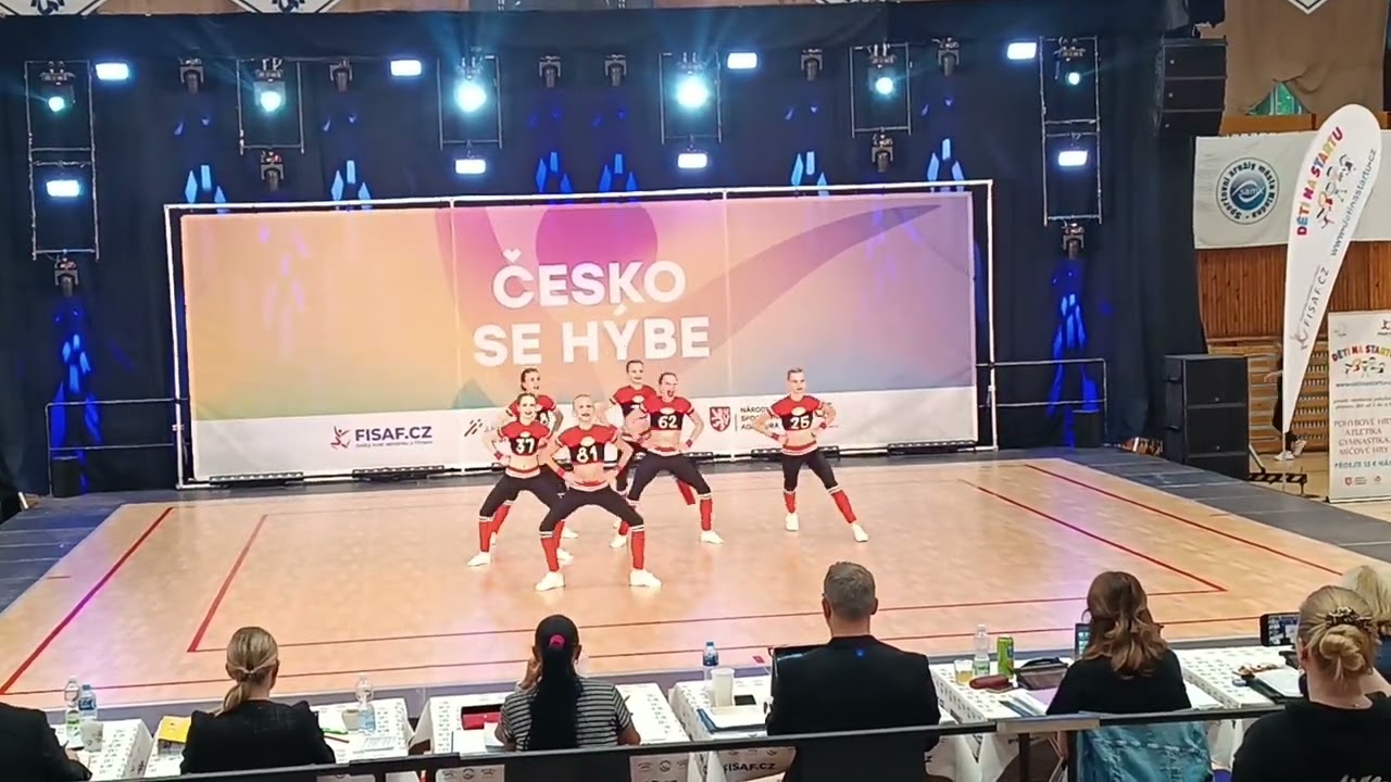 Aerobic Centrum Kyjov - Rugby 2.místo 🥈🏆🏉 (Česko se hýbe - Kladno 8.6.2025)