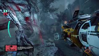 Evolve- Arena, Parnell/Cabot vs Krakken (target practice).