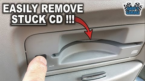 How To Remove A Stuck CD From A Car CD Player (Andy’s Garage: Episode - 205)