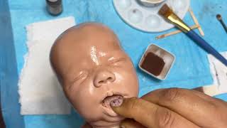 Making Ethnic Silicone doll Felicity Pt 3: CAN WE SAVE THIS KIT?