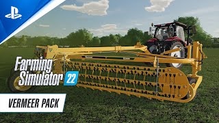 Farming Simulator 22 - Vermeer Pack Reveal Trailer I PS5 & PS4 Games screenshot 3