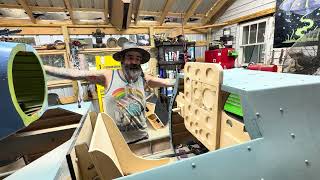Building a World War II Fighter Cockpit From Scratch! Maker 238￼
