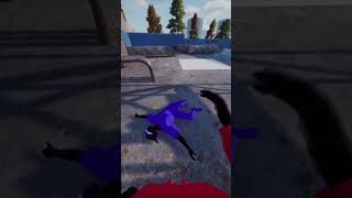 POV from the security guards POV #freerunner #parkour #rooftopsandalleys #pov #chase #escape