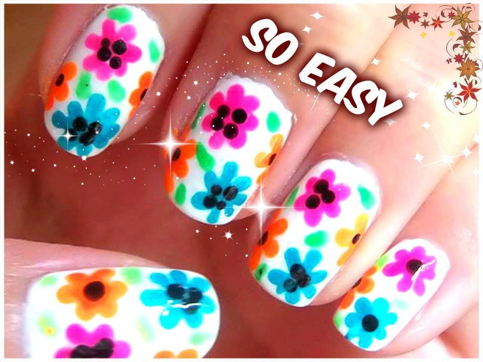 Cute Nail Art Designs For Summer - New Nails Designs 2014 - Tutoriale ...