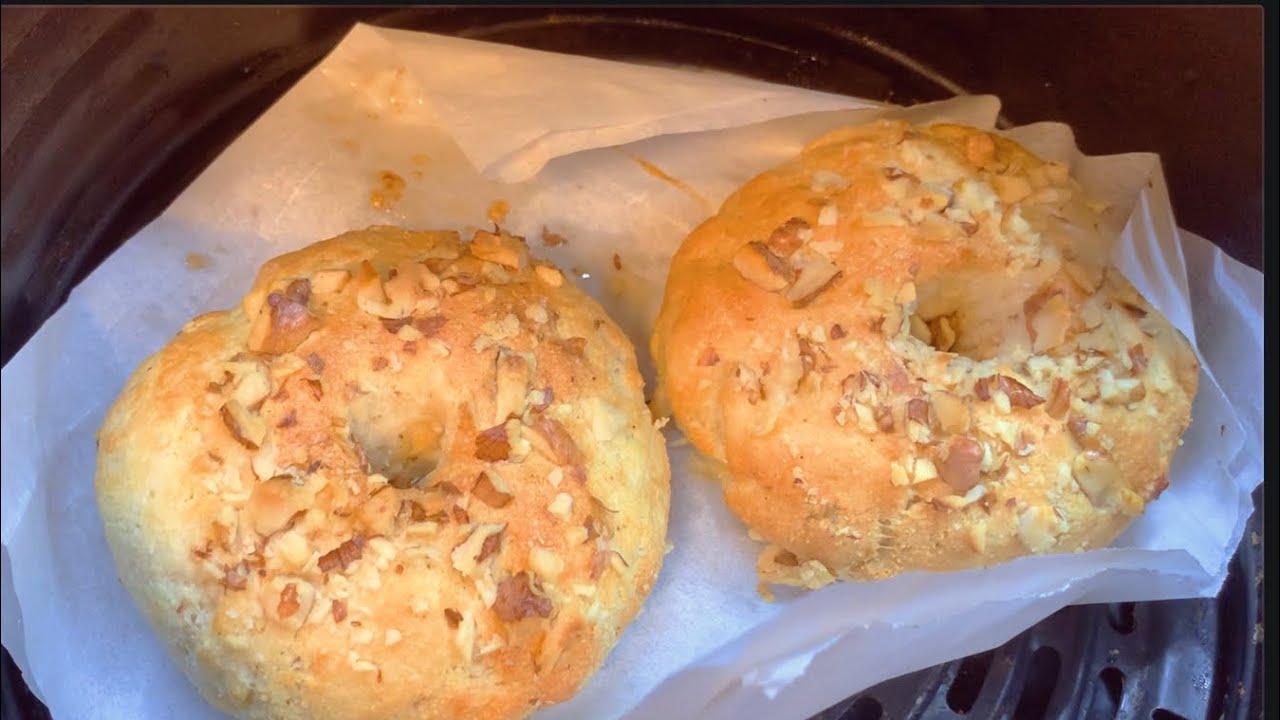 AIR FRYER KETO BAGELS / gluten Free