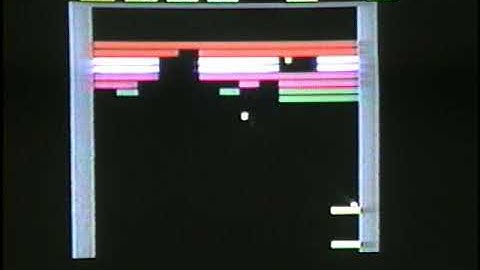 Atari VCS/2600 Super Breakout - ball through paddle glitch