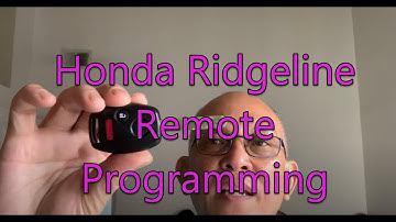 2006-2014  Honda RidgeLine Keyless Entry Remote Fob Programming - Right One !