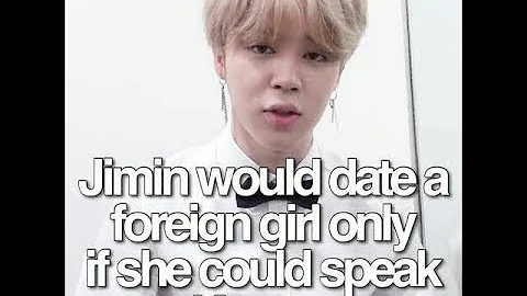 Did Jimin had a girlfriend in 2020?