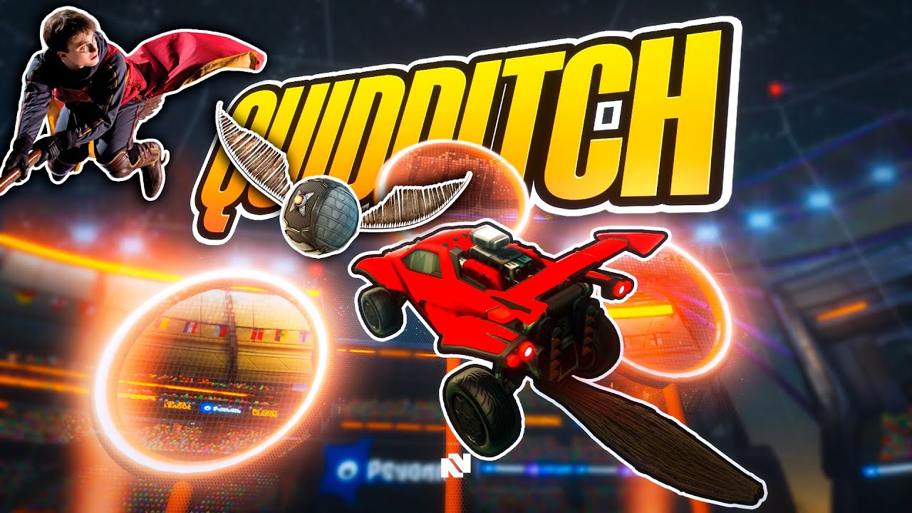 JUGAMOS QUIDDITCH EN ROCKET LEAGUE 🧹🧙