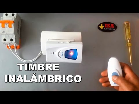 Video: Cómo conectar un timbre inalámbrico