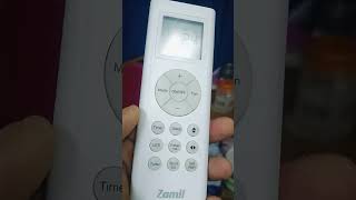 Zamil Ac Remote Control Ful Setting Hot And Cool