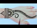      very simple stylish mehndi design  sonams family