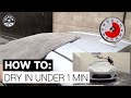 How To Quickly Dry A Vehicle Without Scratching! - Safely Remove Ash Part 2 - Chemical Guys