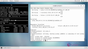 How to install Conky on CentOS 7