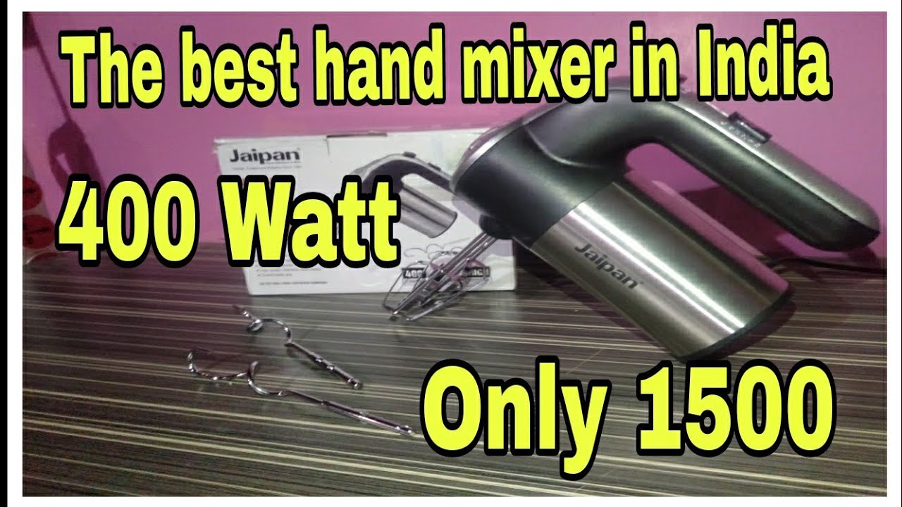 Jaipan blender 400Watt Hand mixer (Black) in 1500 Unboxing and reviews