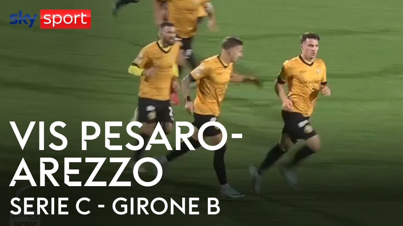 Vis Pesaro 1898 vs Arezzo 5/11/2023 17:30 Futebol eventos e resultados