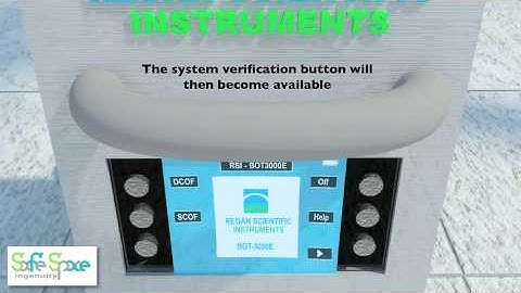 BOT-3000E System Verification By Safe Space Ingenuity, Inc.