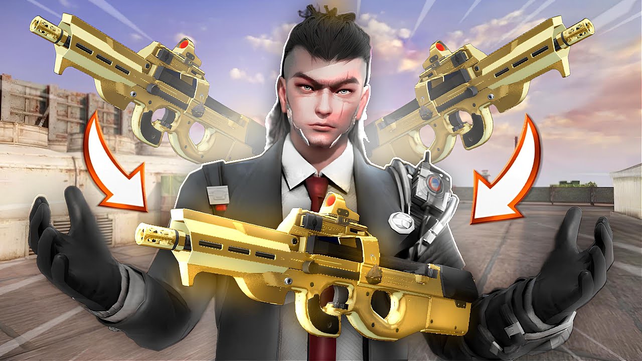 P90 СТАРОЕ ОРУЖИЕ ПРОФЕССИОНАЛЬНЫХ ИГРОКОВ - BLOOD STRIKE MOBILADOR