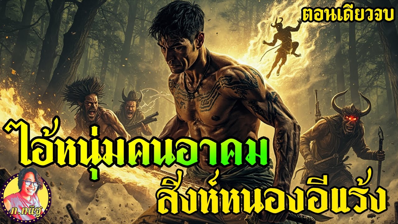 ไอ้หนุ่มคนอาคม สิงห์หนองอีแร้ง เหล็กไหลตาน้ำที่ว่าแน่ ยังแพ้ลูกปืนคัดของคนจริง! ยาวๆตอนเดียวจบ