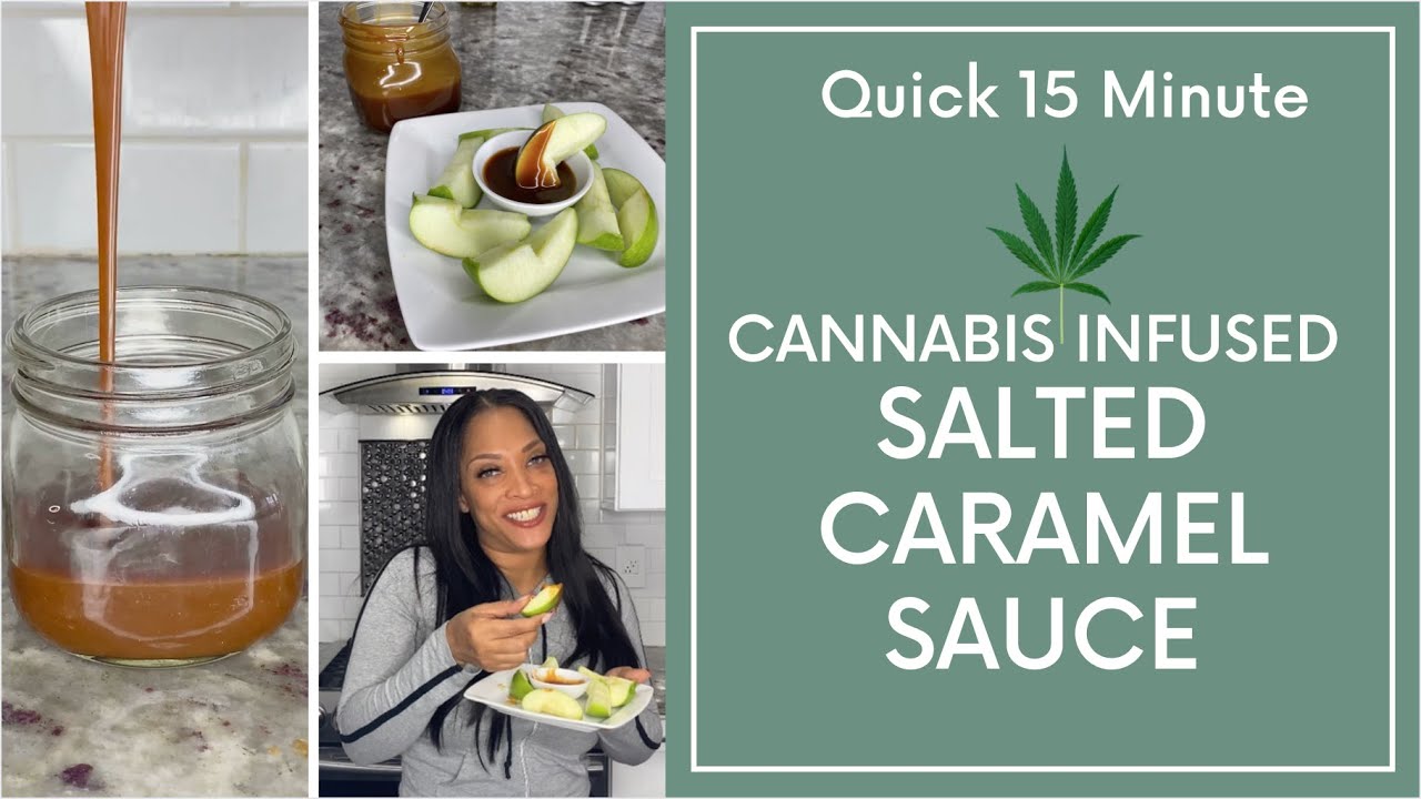 🧂🍮 EASY CREAMY! | Cannabis Infused Salted Caramel Sauce | Canna Butter