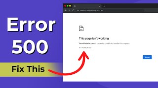 How To Solve Error 500 on your website 4 Methods