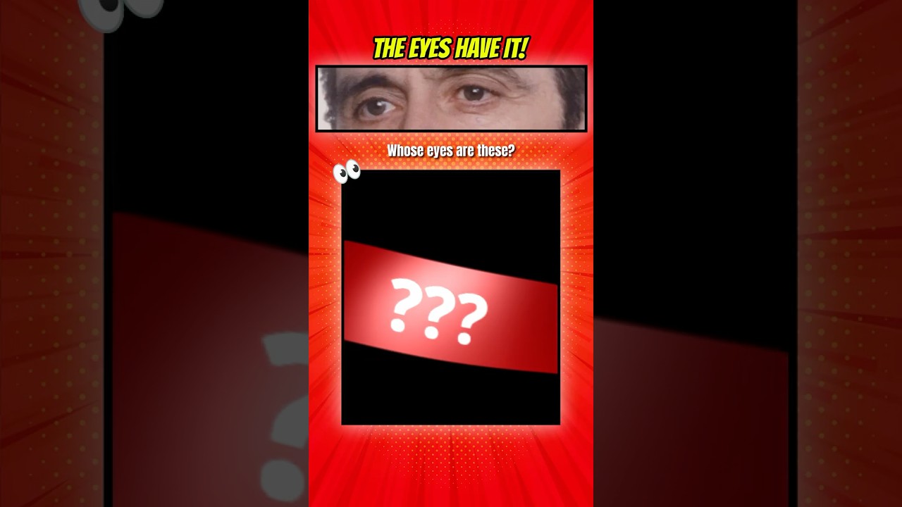 Guess This Movie Legend From Their Eyes 👀