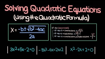 How To Use Quadratic Formula To Solve Quadratic Equations — Quick and Easy (Algebra 2)