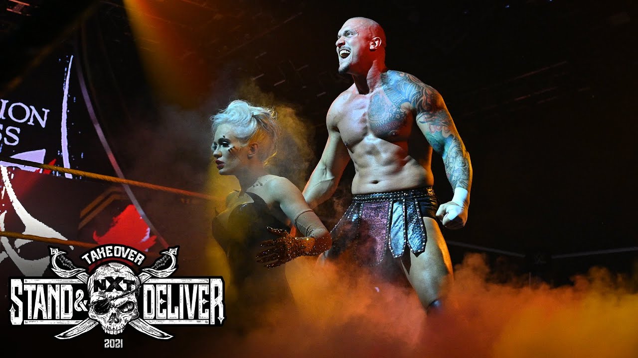 Kross & Scarlett make epic entrance: NXT TakeOver Stand & Deliver (WWE Network Exclusive)
